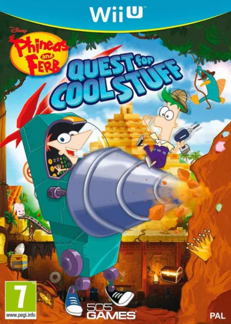 Disney Phineas and Ferb - Quest for Cool Stuff (Europe) (En,Fr,De,Es,It)